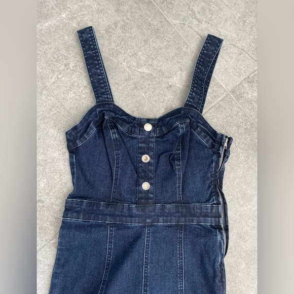 Guess Sleeveless Jean Dress - Picture 3 of 5